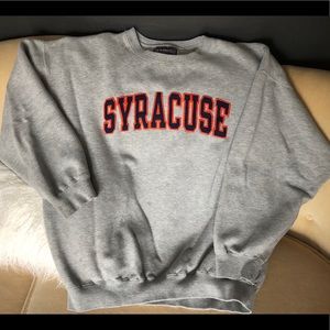 Oversized Syracuse crew neck sweatshirt